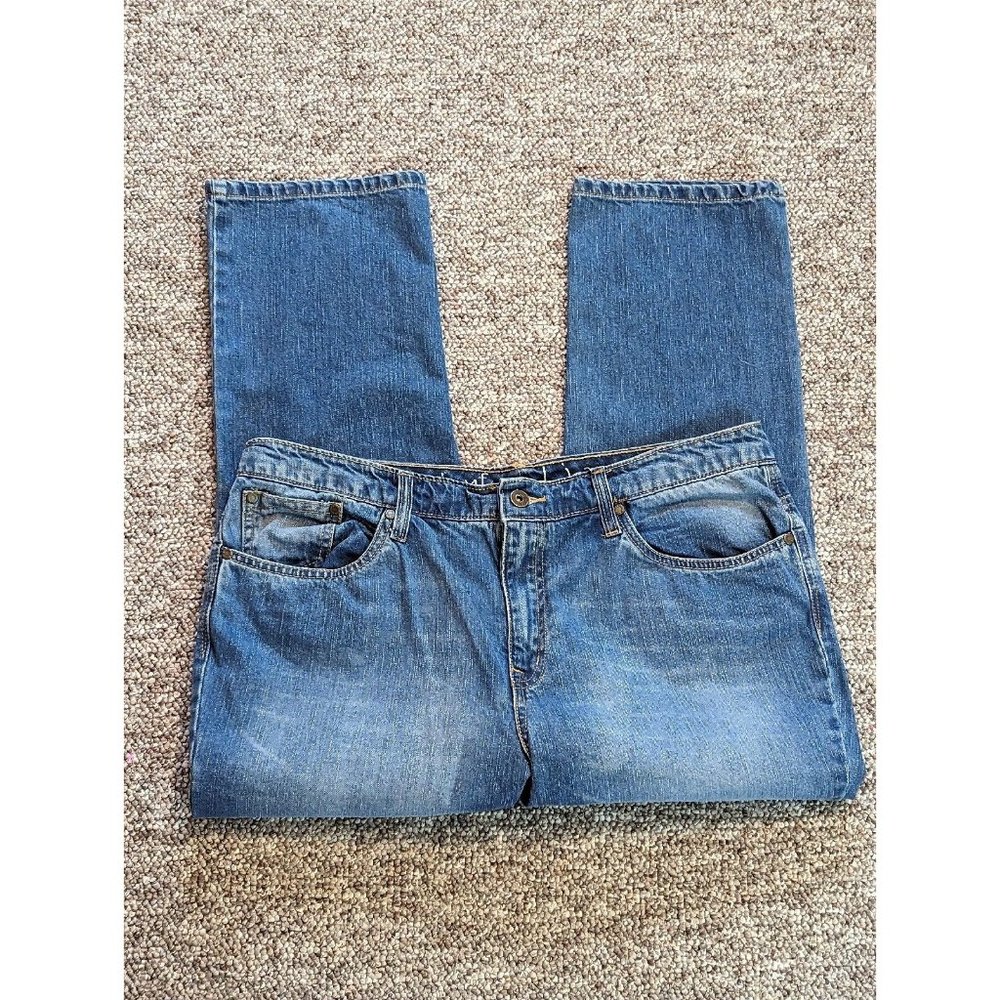 Womens Size 14 Cropped Boyfriend Jeans